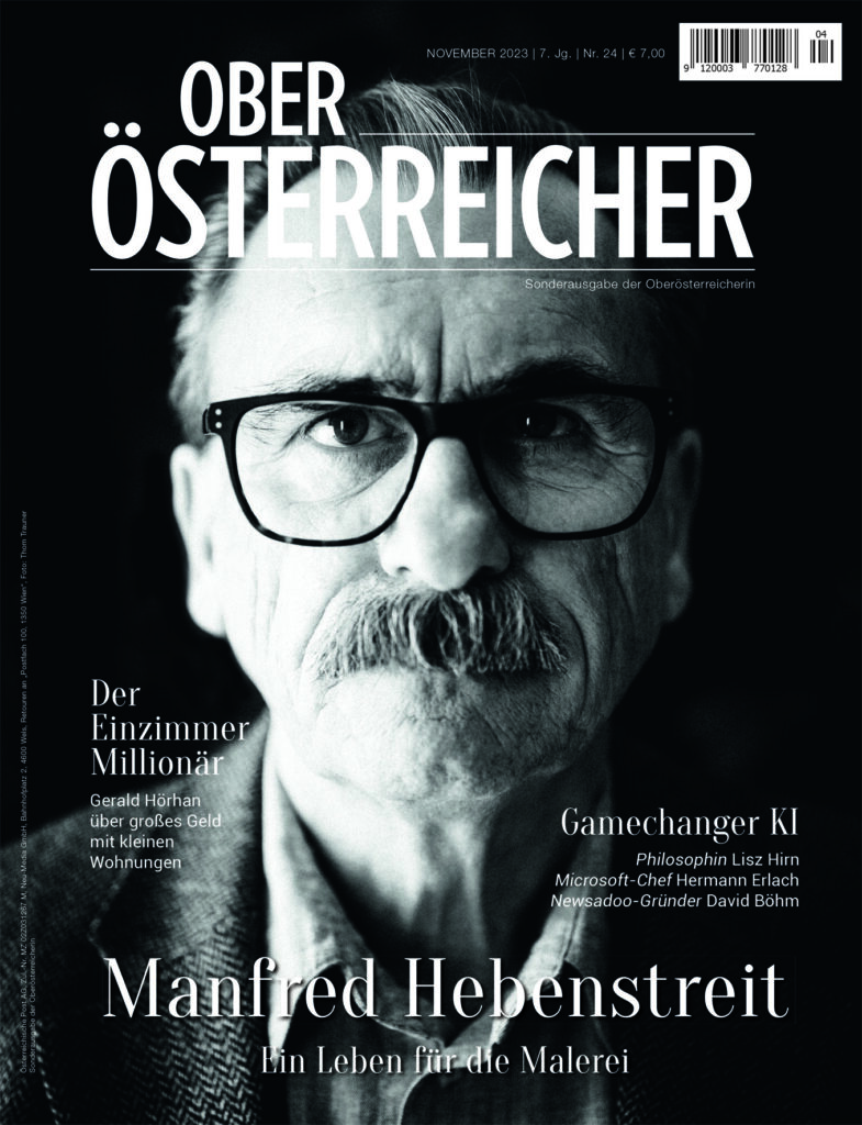 Magazincover für Oberösterreicher November 2023