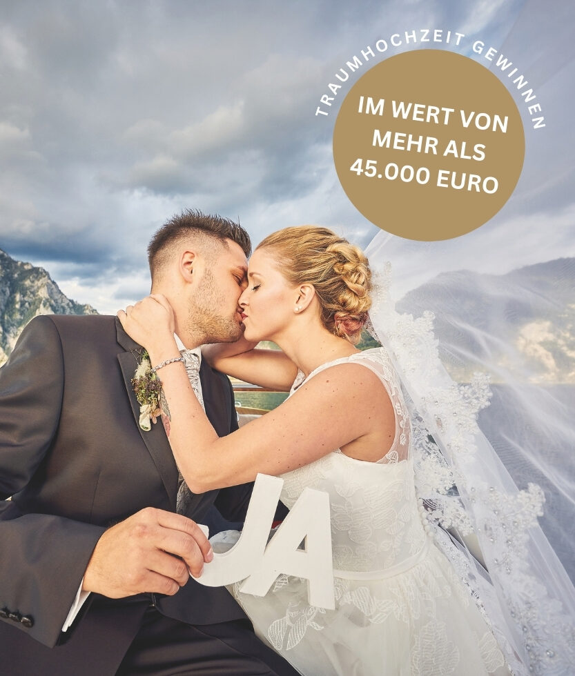 Traumhochzeit gewinnen: Sag JA im Salzkammergut