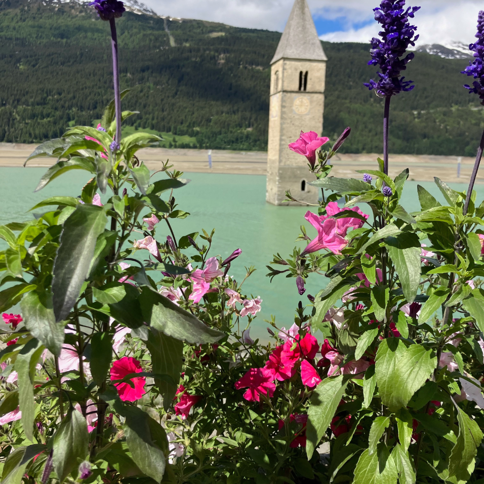 Reschensee in Südtirol