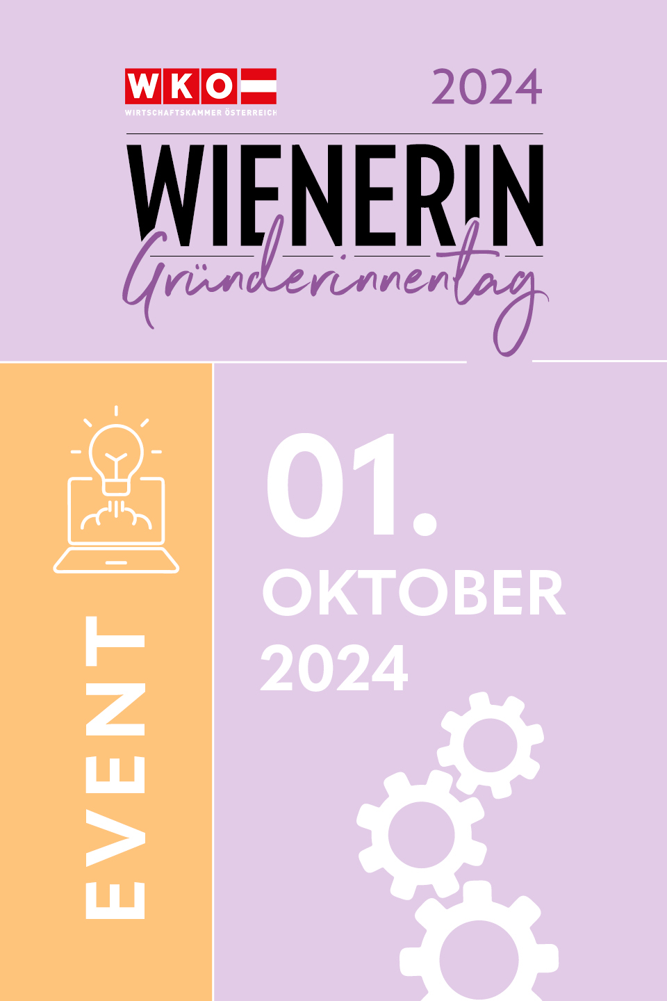 Sei dabei beim Gründerinnentag 2024 der WIENERIN und WKO