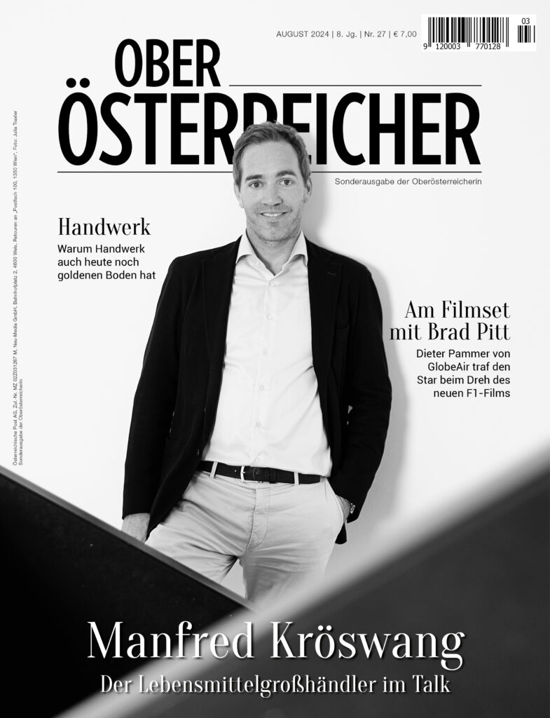 Magazincover für Oberösterreicher August 2024