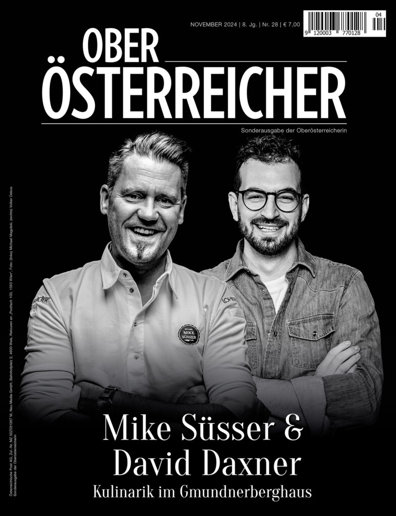 Magazincover für Oberösterreicher November 2024