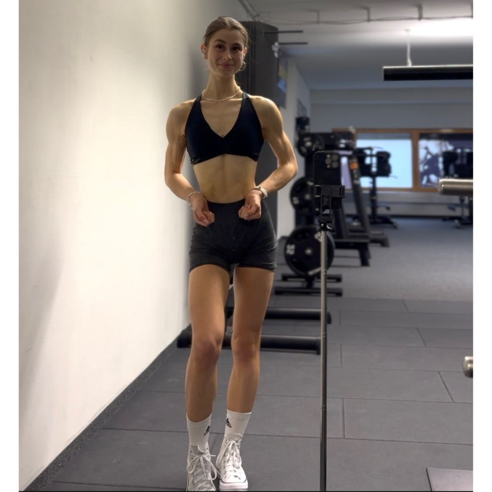 Magdalena Gaffl im Gym