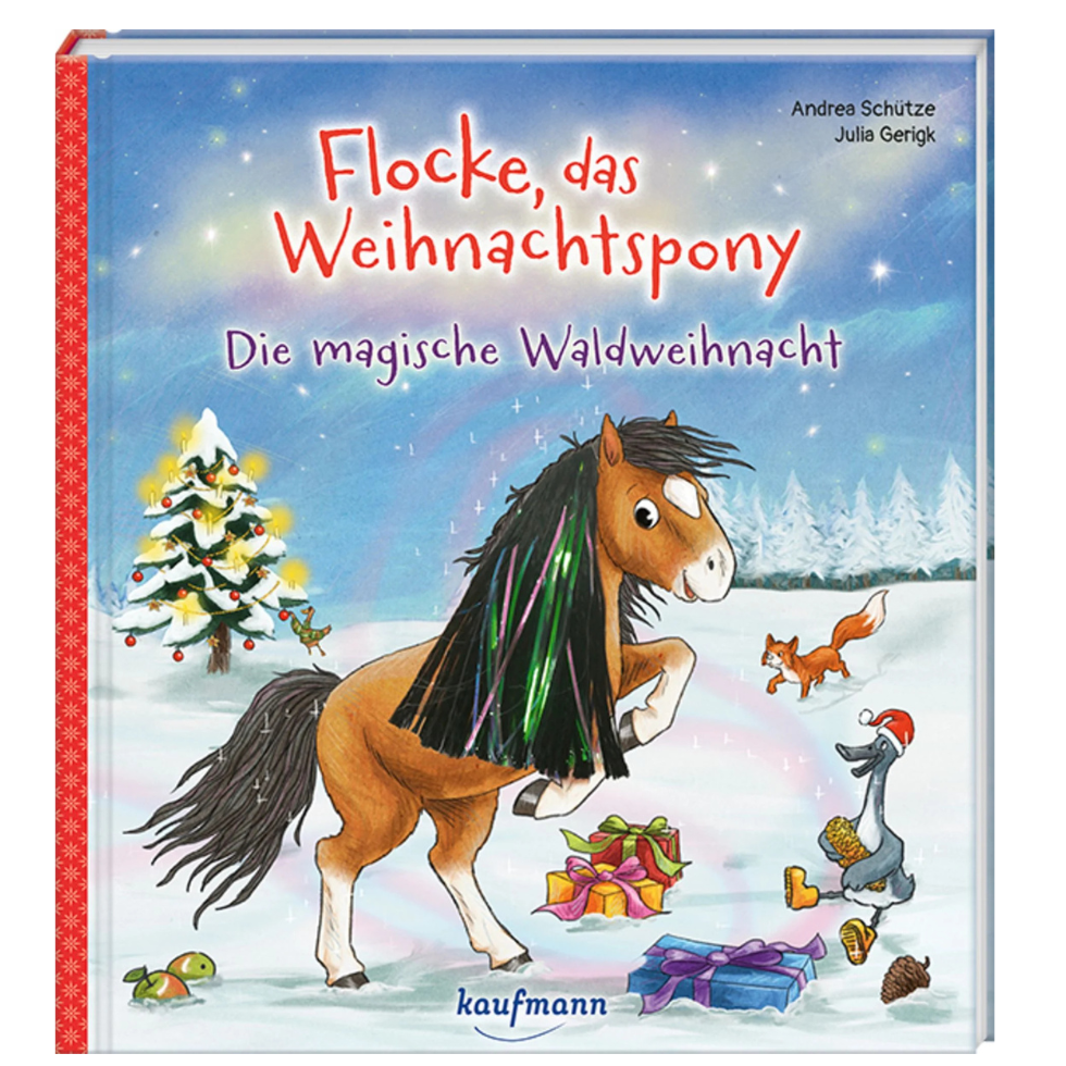 Buch schenken: Flocke das Weihnachtspony