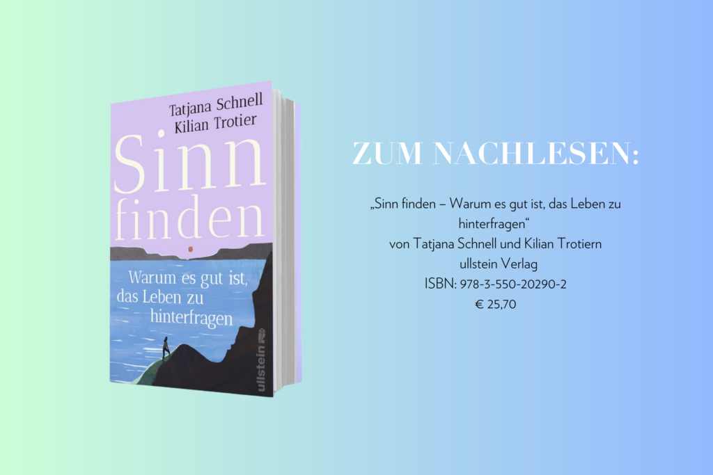 Sinn finden: Neues Buch