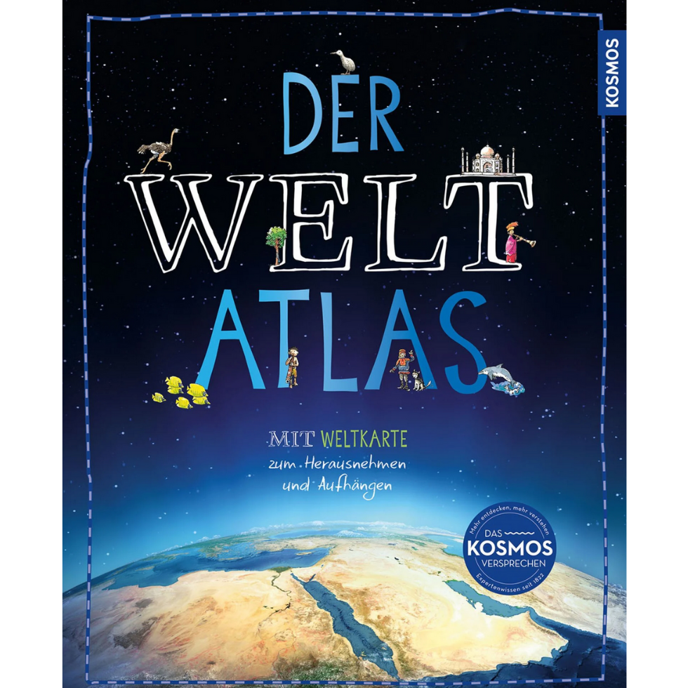 Reisebücher und Weltatlas: Der Weltatlas