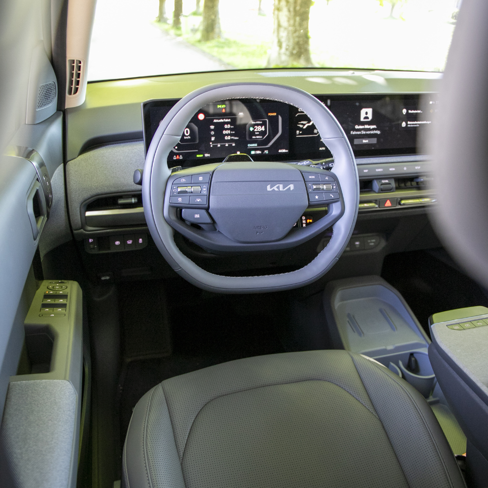 Autotest Kia EV3: Innensicht