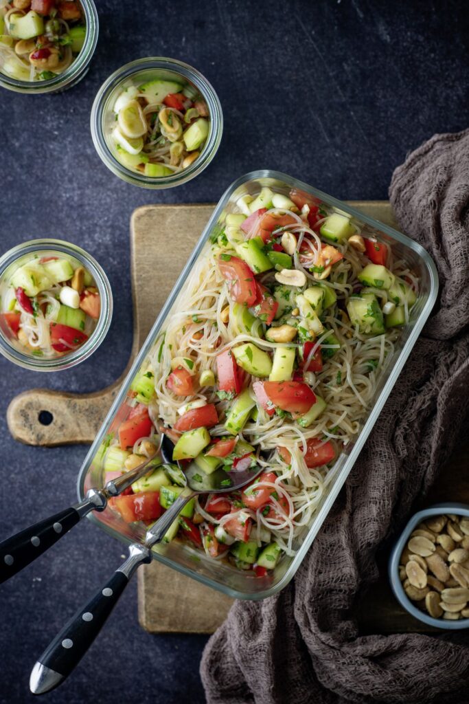 Asiatischer Glasnudelsalat