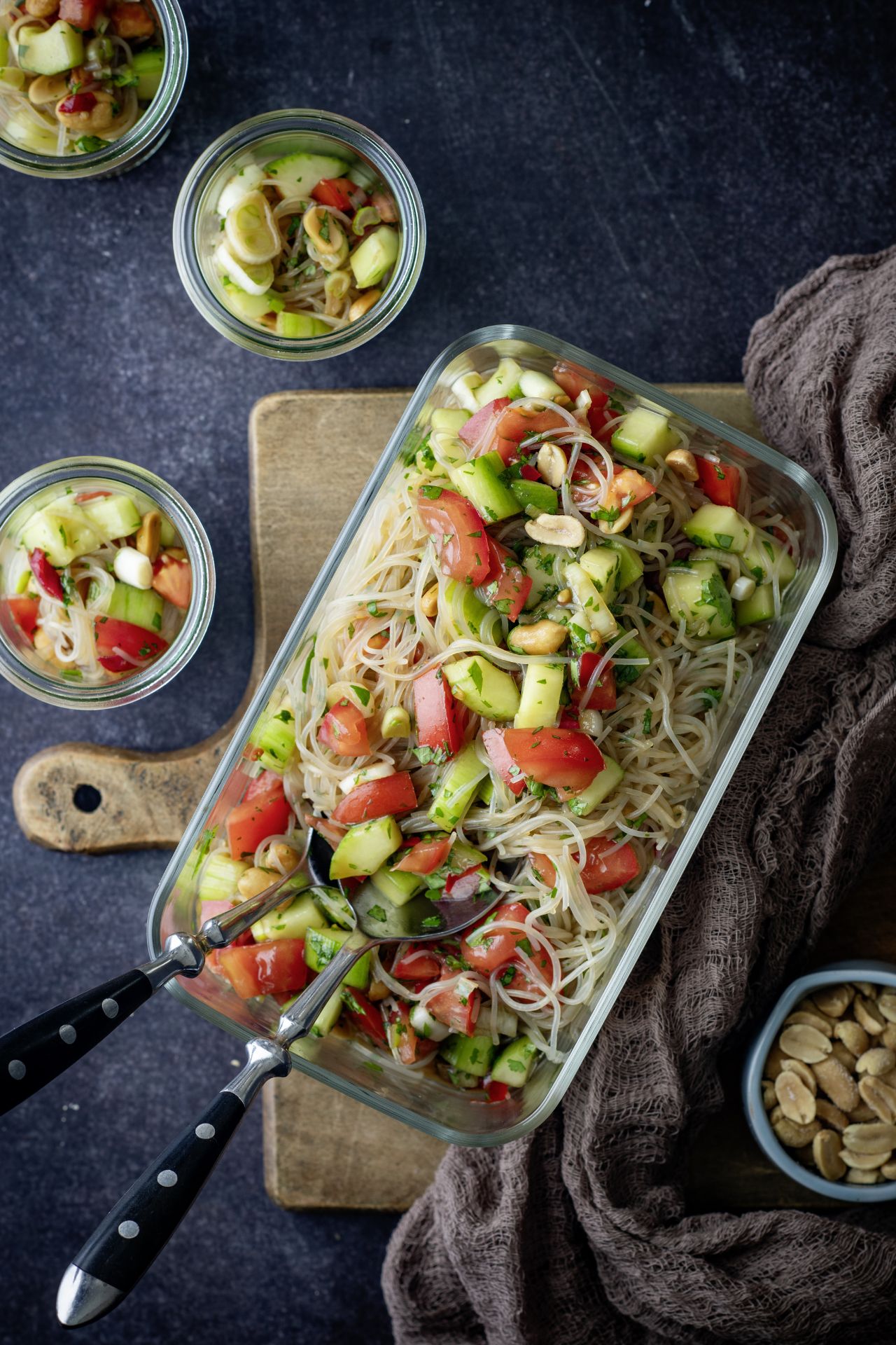 Asiatischer Glasnudelsalat