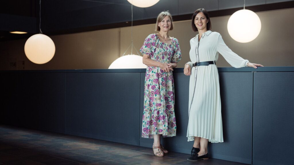 Sissy und Juliane Eder vom Mauracherhof.