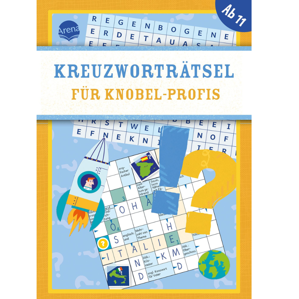 Kinderbücher für die Ferien:Kreuzworträtsel für Knobel-Profis