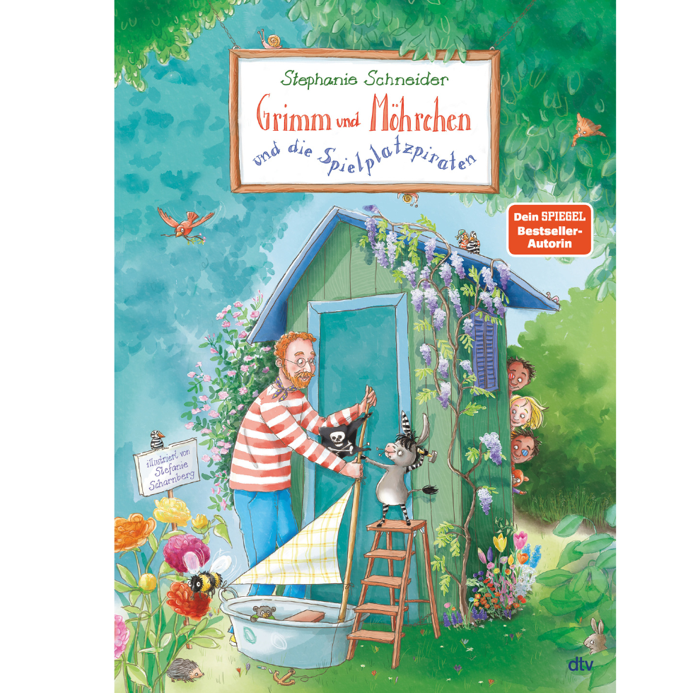 Kinderbücher für die Ferien:Grimm und Möhrchen und die Spielplatzpiraten