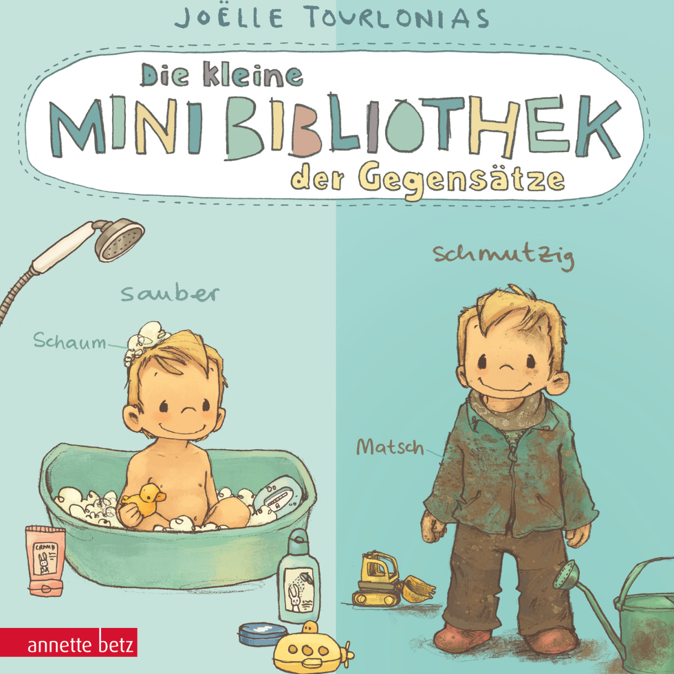 Kinderbücher für die Ferien:Die kleine mini Bibliothek der Gegensätze