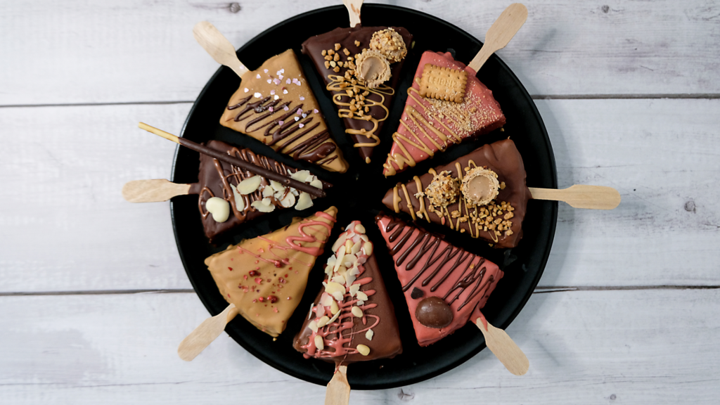 Frozen Cheesecake Sticks