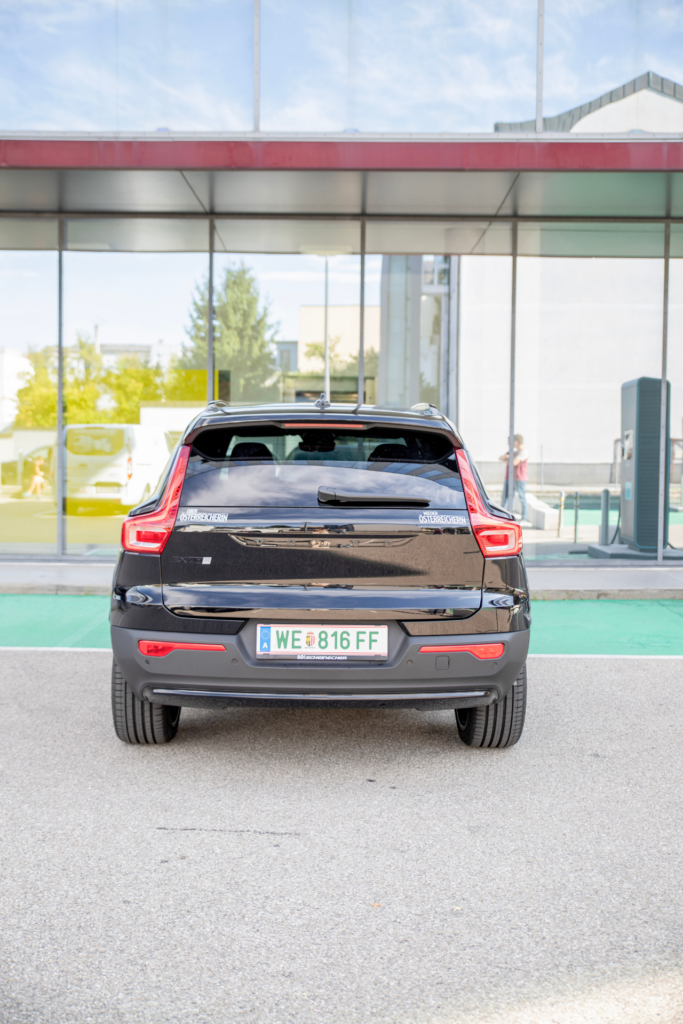 Volvo EX40: Das Auto von hinten