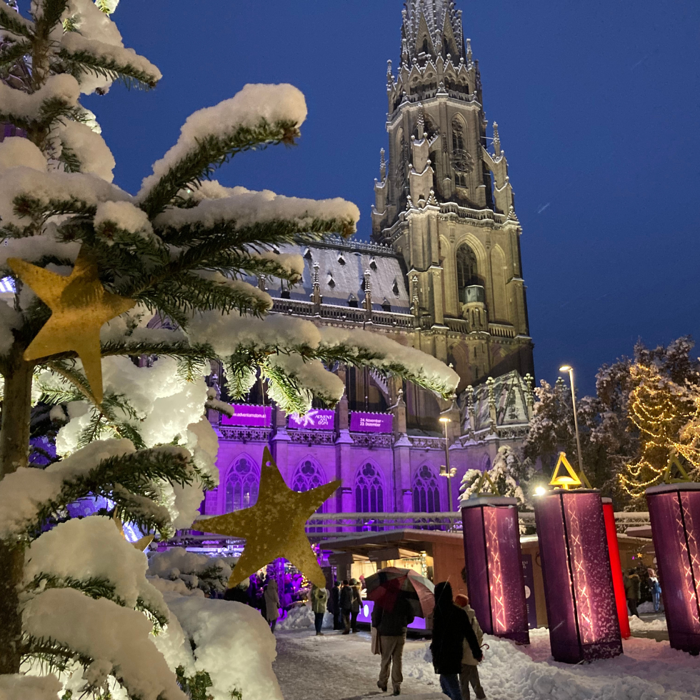 Ausgewählte Adventmärkte: Advent am Linzer Mariendom.