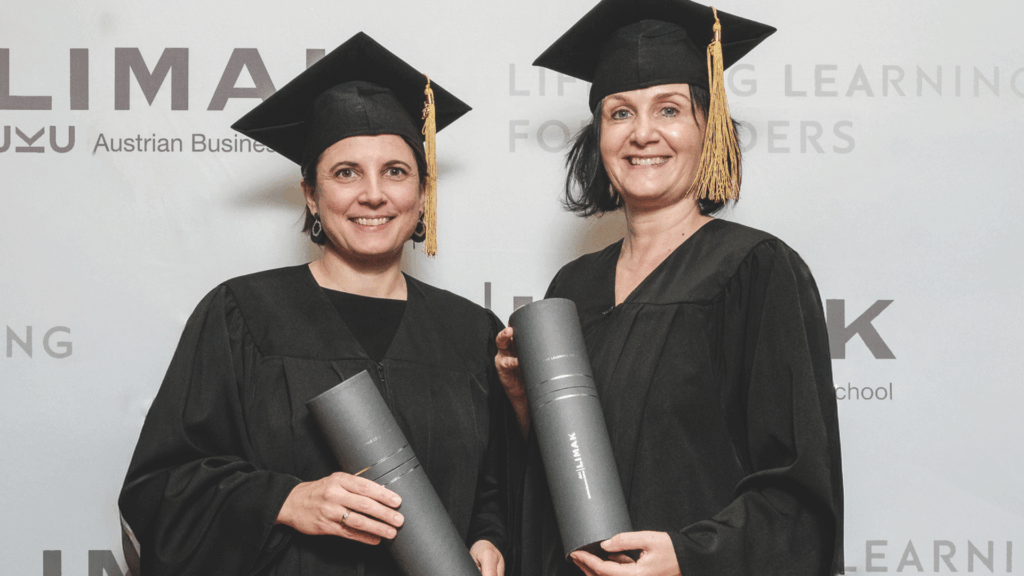 Romana Thiem und Romana Linsbod von der Oberbank