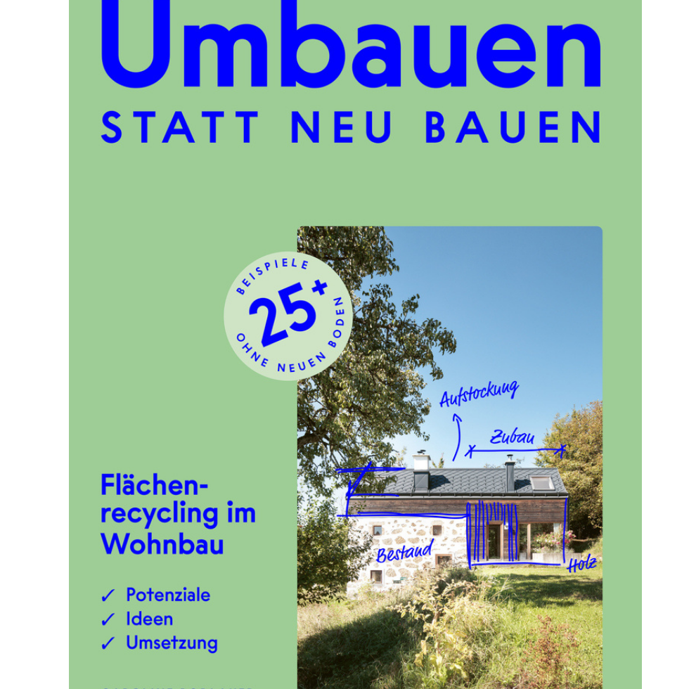 Buchcover "Umbauen statt neu bauen"