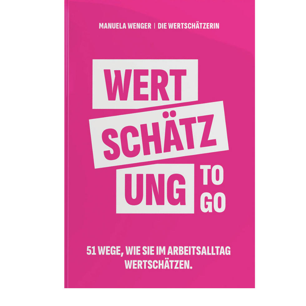 Buchcover "Wertschätzung to go"