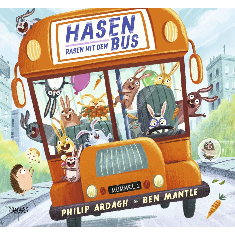 Kinderbücher als Ostergeschenk: Hasen rasen mit dem Bus
