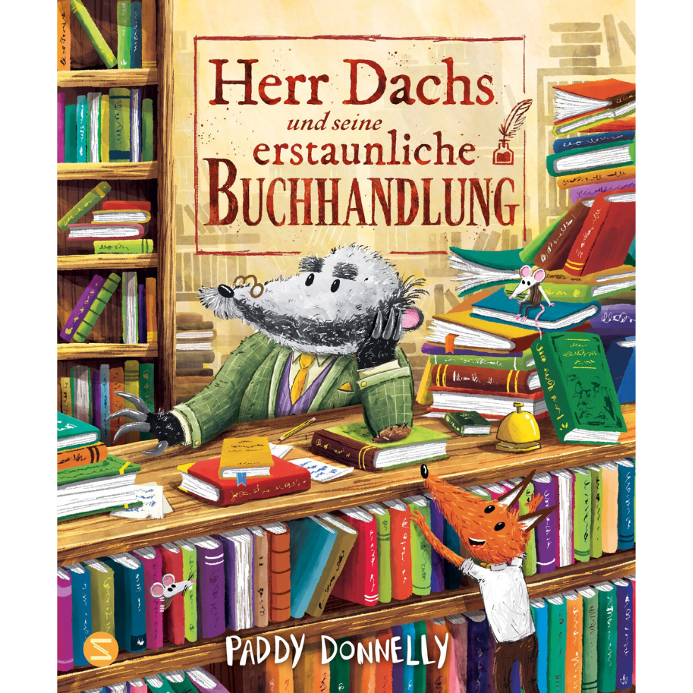 Kinderbücher als Ostergeschenk: Herr Dachs und seine erstaunliche Buchhandlung