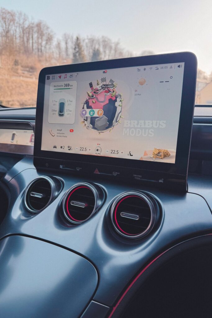 Touchscreen im smart #3 BRABUS