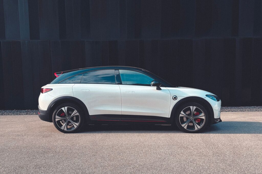 Seitenansicht des smart #3 BRABUS