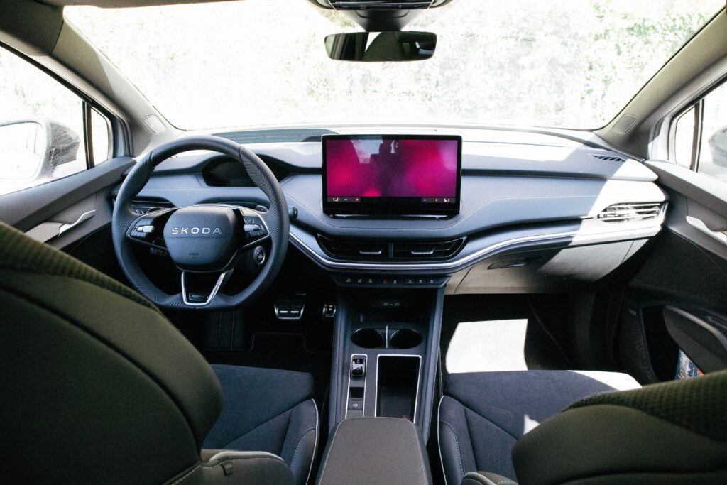 Innenraum des Skoda Elroq