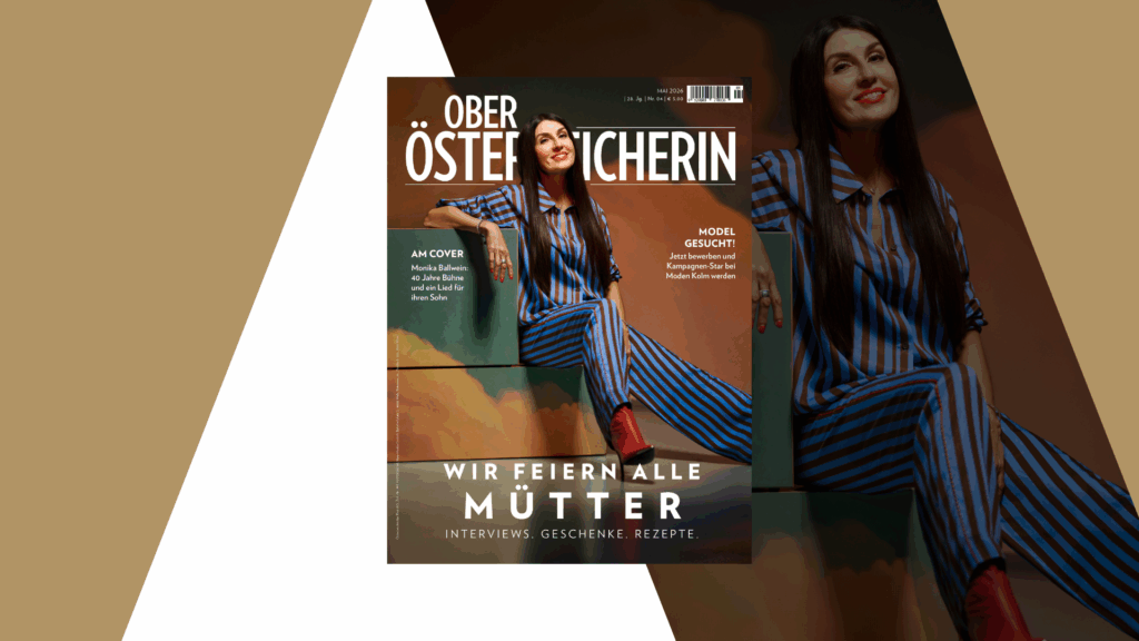 Mai-Ausgabe: Am Cover Monika Ballwein