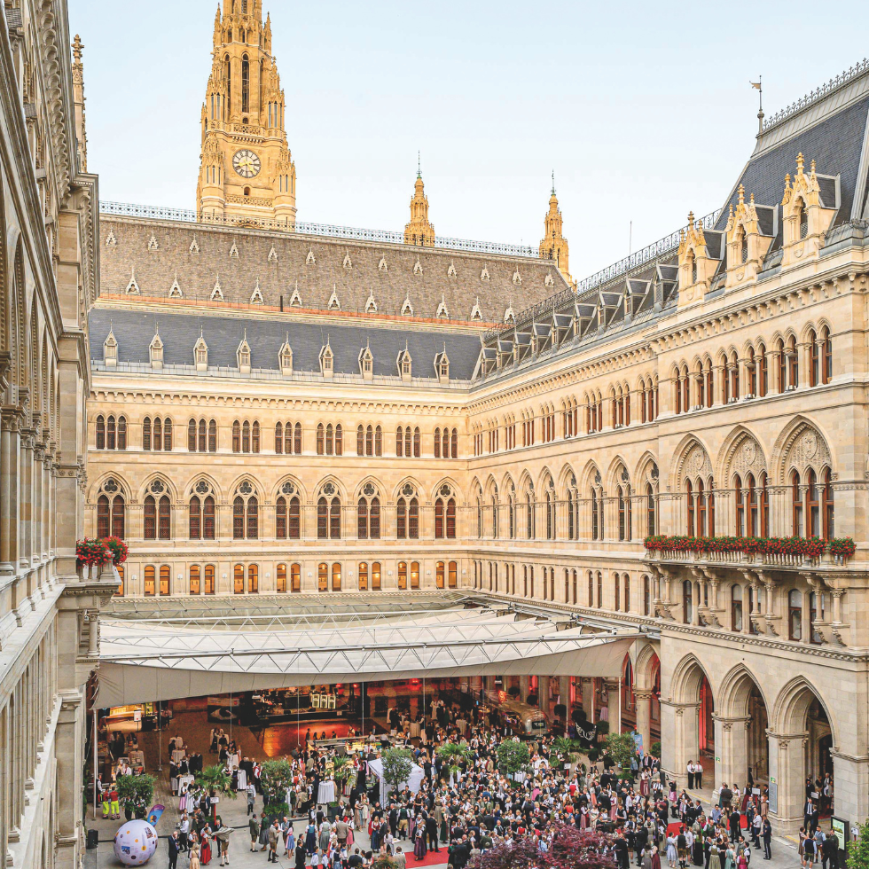 Wiener Rathaus, Ball der Oberösterreicher