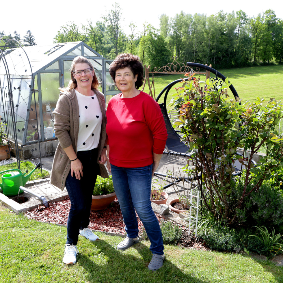 Bianca Huber und ihre Mutter Sonja.