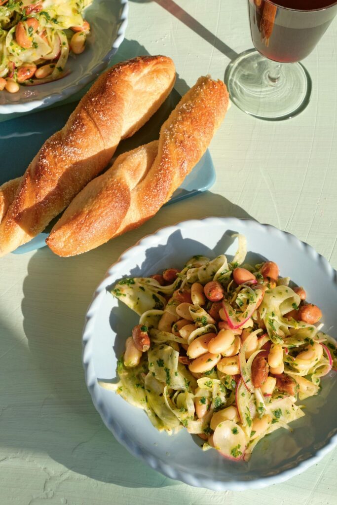 Bohnen Fenchel Salat aus dem Buch "Gut bei Hitze"