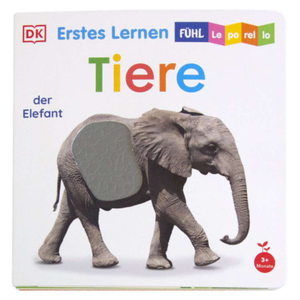 Kinderbücher:Erstes Lernen Fühl-Leporello. Tiere