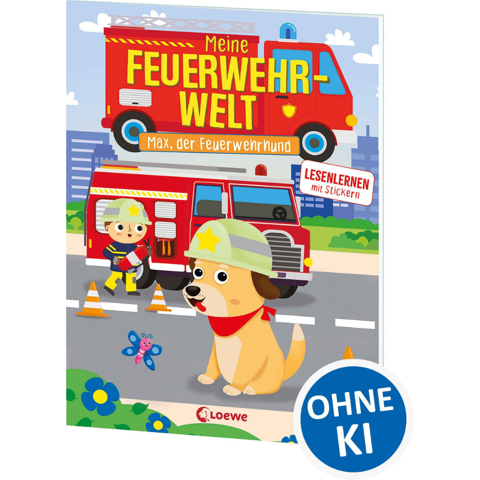 Kinderbücher:Meine Feuerwehr-Welt - Max, der Feuerwehrhund