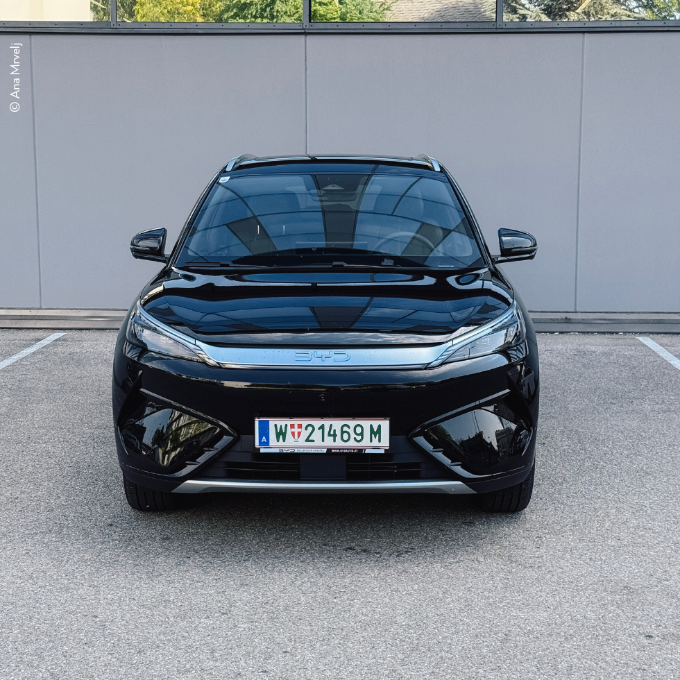 Frontansicht BYD ATTO 3 EVO