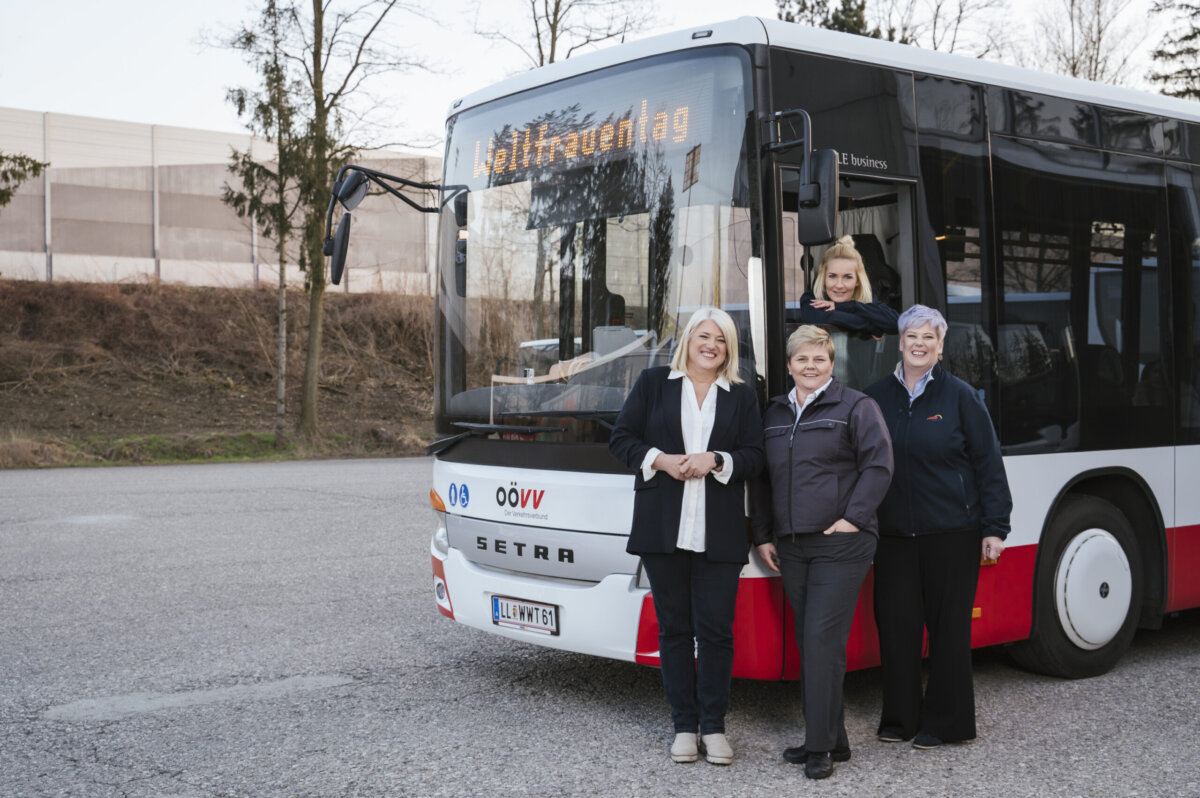 Frauen erobern die Busse 